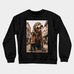The big dog Crewneck Sweatshirt